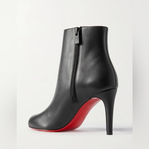 CHRISTIAN LOUBOUTIN
Pumppie Red Sole Leather Ankle Boots - Picture 2 of 4